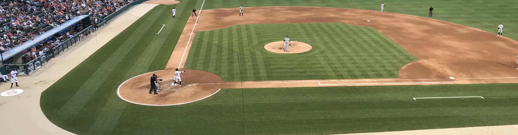 green baseball field Winston-Salem